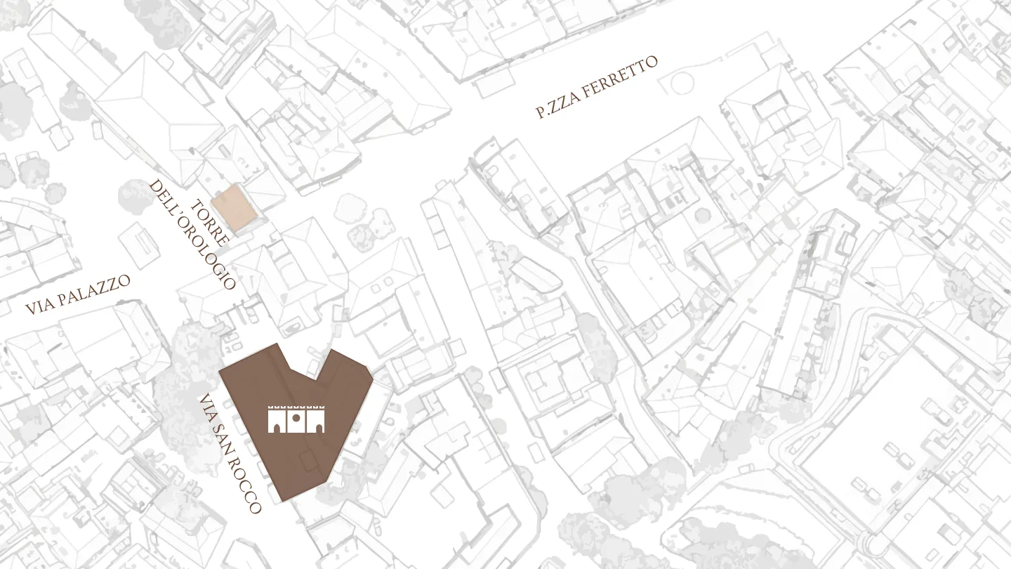 Mappa Mura Nova Palace - Piazza Ferretto, Mestre
